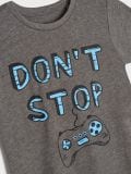 Sinsay Boy's Dark Gray Printed T-Shirt  | Sinsay in Lebanon