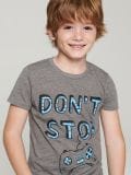 Sinsay Boy's Dark Gray Printed T-Shirt  | Sinsay in Lebanon