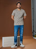 Sinsay Men's Sand Allover Printed T-Shirt | Sinsay In Lebanon