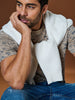 Sinsay Men's Sand Allover Printed T-Shirt | Sinsay In Lebanon