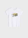 Sinsay  Boy's White Print Graphic T-Shirt  | Sinsay in Lebanon