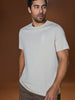 Sinsay Men's Light Beige Basic T-Shirt | Sinsay In Lebanon