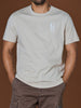 Sinsay Men's Light Beige Basic T-Shirt | Sinsay In Lebanon