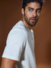 Sinsay Men's White Printed Short Sleeves T-Shirts | Sinsay In Lebanon