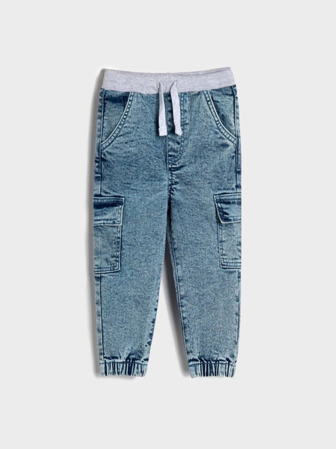 Sinsay Baby Boy's Blue Cargo Jeans | Sinsay In Lebanon