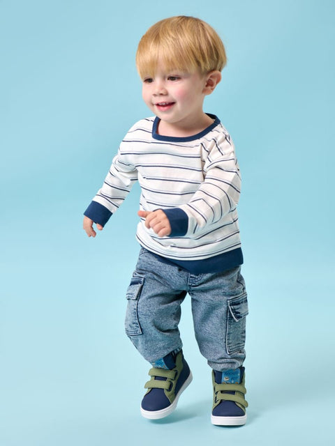 Sinsay Baby Boy's Blue Cargo Jeans | Sinsay In Lebanon