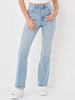 Sinsay Women's Light Blue Regular Fit Flare Jeans | Sinsay In Lebanon
