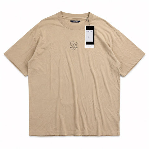 Jack & Jones Men's Beige  Crest Logo T-Shirt | Jack & Jones in Lebanon
