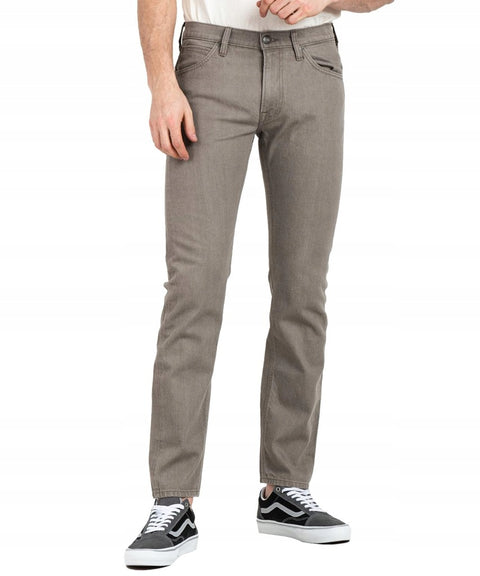 Lee Men's Light Grey Mushroom Lee Daren Zip Fly Regular Straight Jeans | Lee In Lebanon