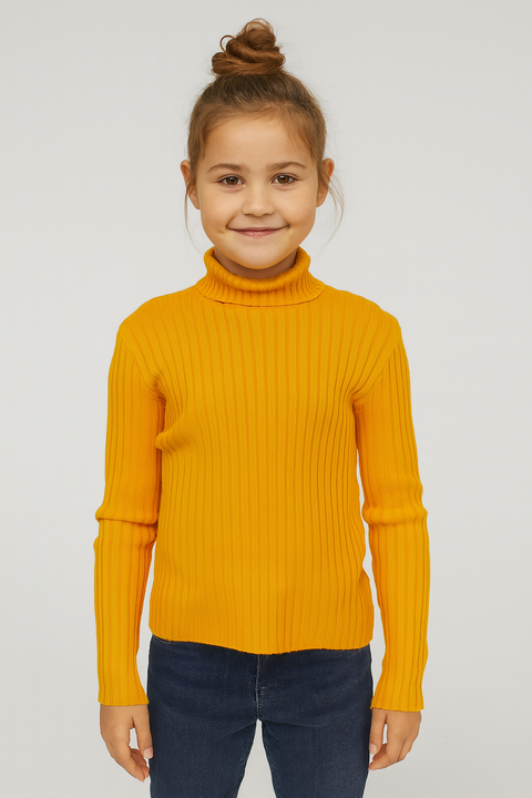 S.Oliver Girl's Mustard Long-Sleeve Blouse |S.Oliver in Lebanon