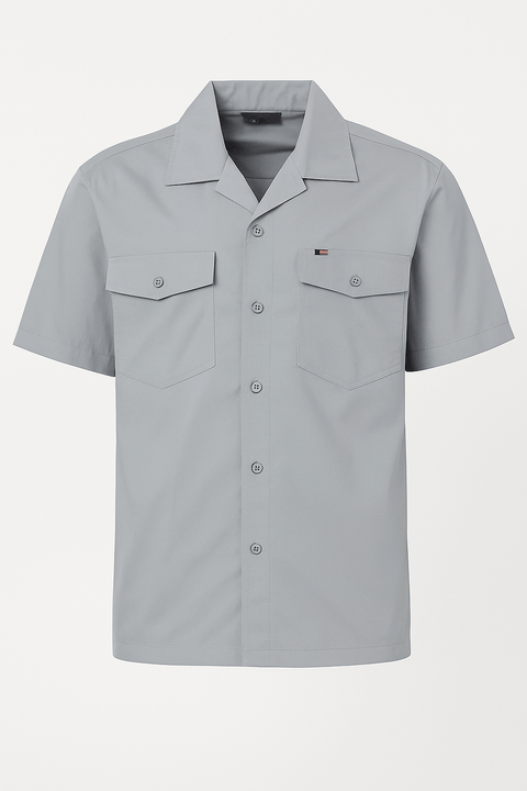 Lee Men's Gray SS Chetopa Shirt | Lee In Lebanon