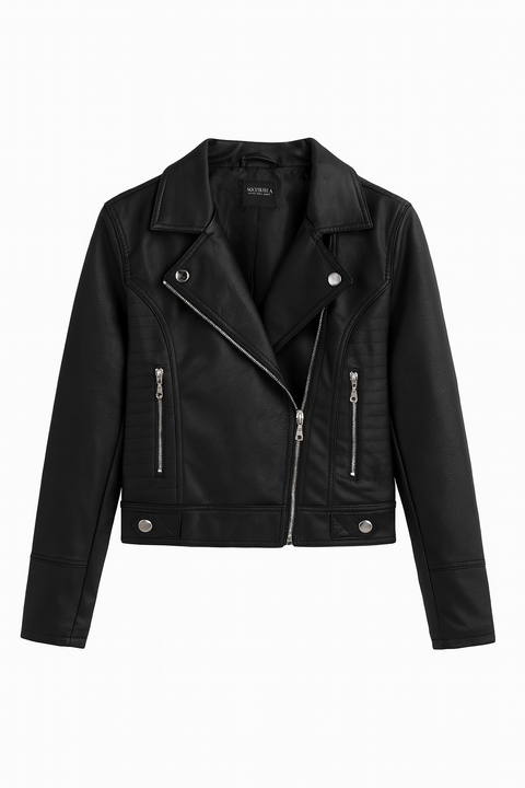Terranova Girl's Black Leather Jacket |Terranova  in Lebanon