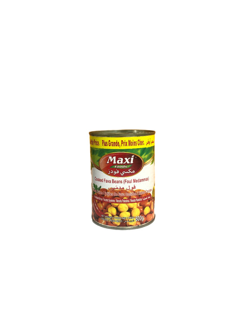Maxi Foods Fava Beans In Palestinian Recipe 600 g|Maxi Foods In Lebanon