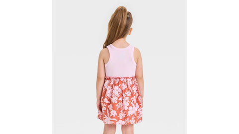 Cat & Jack Girl's Pink Floral Tank Dress| Cat & Jack in Lebanon