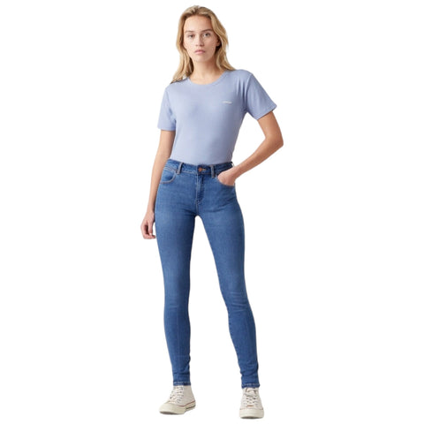 Wrangler Women's Dark Blue Skinny Day Dream Jeans | Wrangler In Lebanon
