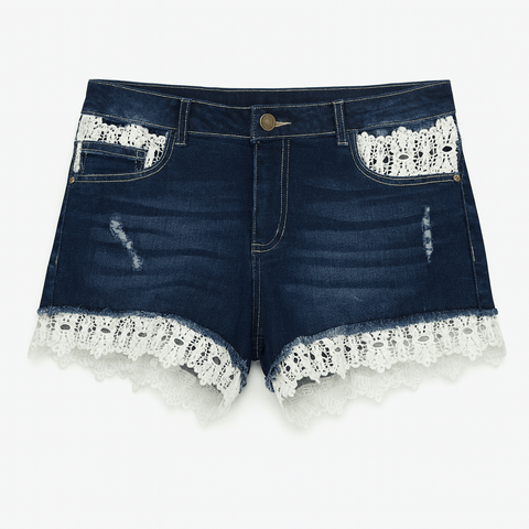 Imperial Star Girl's Dark Jeans Short ABFK1560