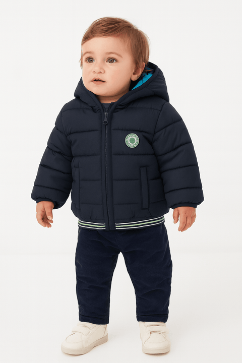 S.Oliver Baby Boy's Navy Puffer Jacket |S.Oliver in Lebanon
