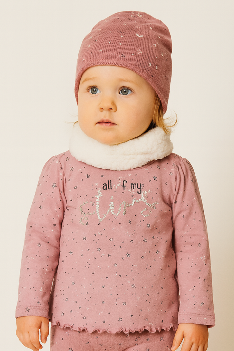S.Oliver Baby Girl's Pink Long-Sleeve Blouse |S.Oliver in Lebanon