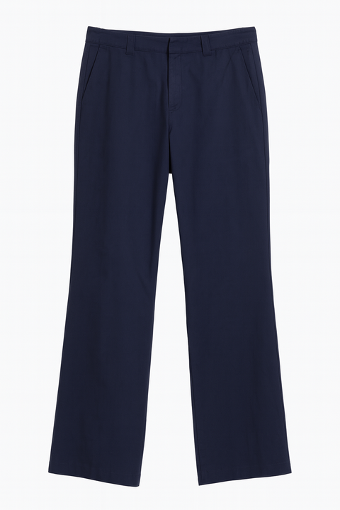 Forever 21 Women's Navy Blue Woven Jeans | Forever 21 In Lebanon