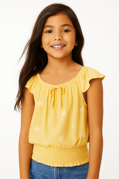 Speechless Girl's Yellow Blouse |Speechless In Lebanon