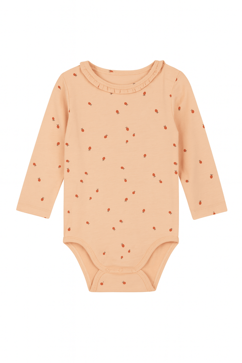 POMPdeLUX Baby Girl's Pink Bodysuit |POMPdeLUX in Lebanon