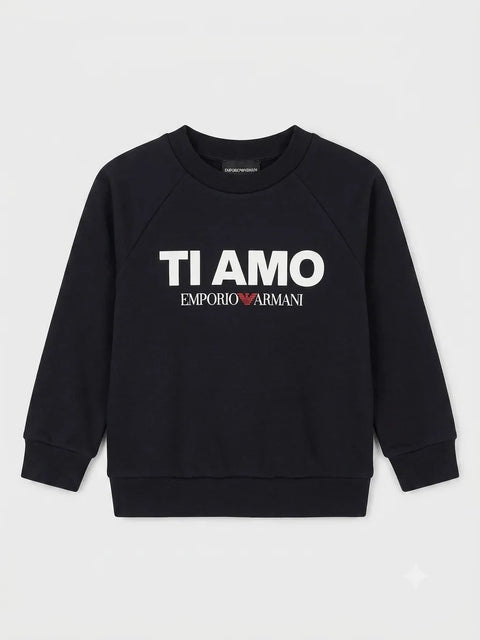 Emporio Armani Boy's Black Printed Blouse | Emporio Armani In Lebanon