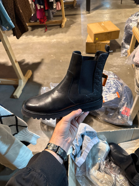 Joop Women's Black  Pero Stampa Mario Chelsea Ankle Boots | Joop In Lebanon