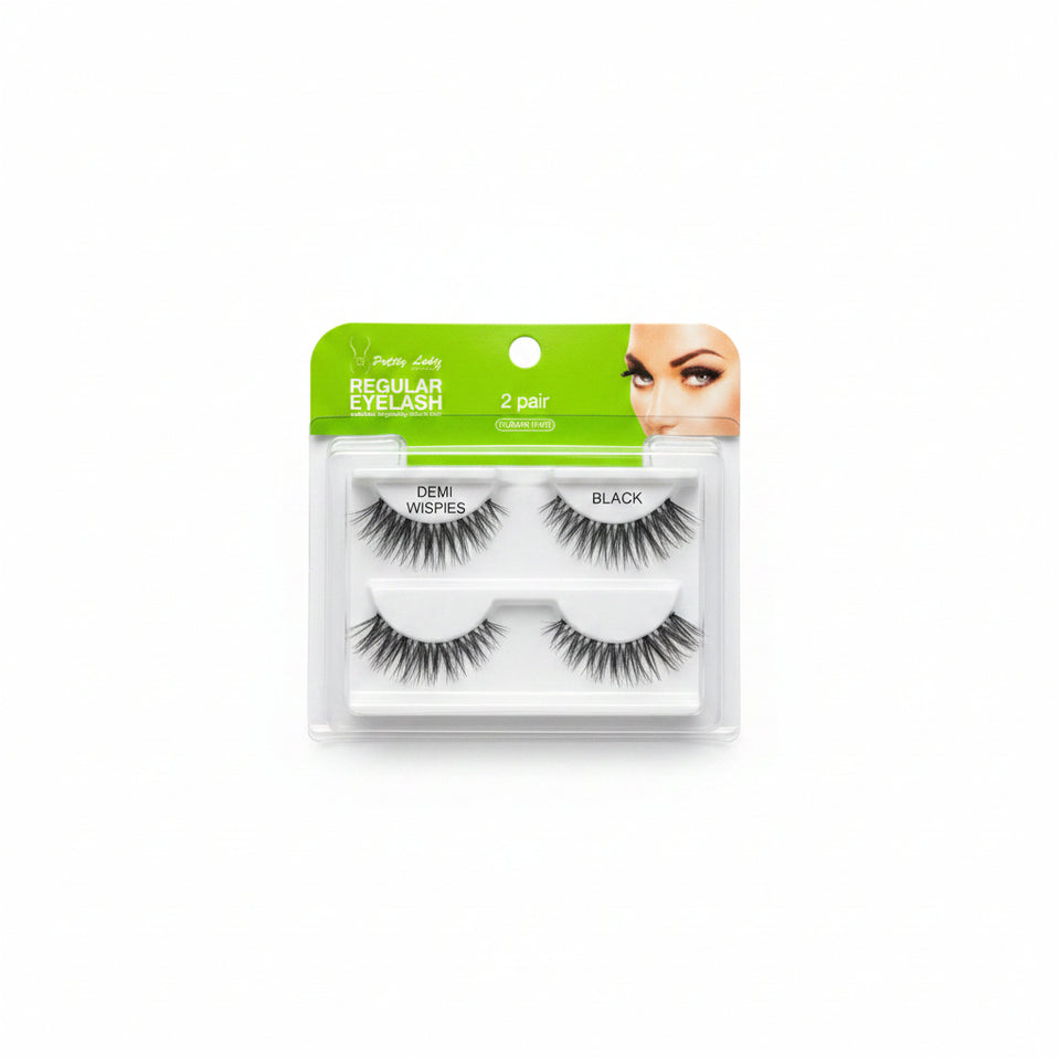 Human Hair Stripped Lashes 2 Pairs
