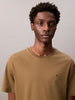 Calvin Klein Men's Camel Smooth Cotton Tee T-Shirt | Calvin Klein In Lebanon