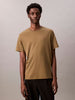 Calvin Klein Men's Camel Smooth Cotton Tee T-Shirt | Calvin Klein In Lebanon