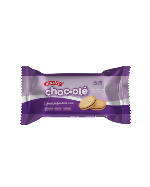 Mastro Choc-ole Biscuits Chocolate Cream 30g