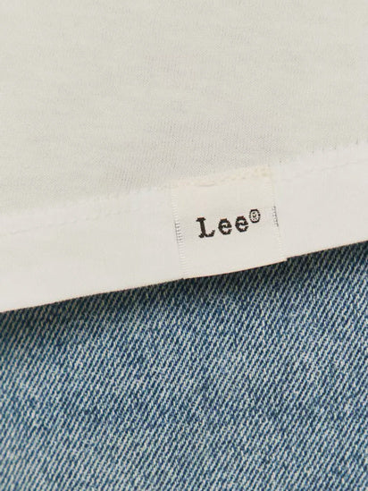 Lee Men's White Shaped T-Shirt | Lee In Lebanon
