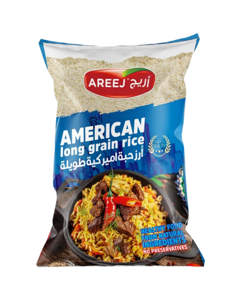 Areej American Long Grain Rice 900g| Areej In Lebanon