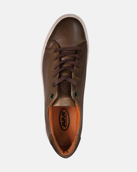 AM Shoe Company Men Khaki Sneakers 3134250 (shr)