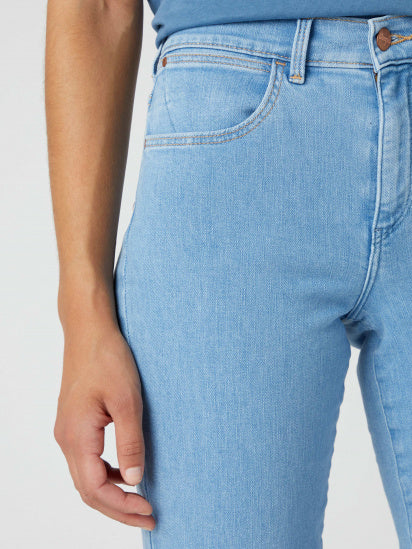 Wrangler Women's Light Blue Straight Jeans | Wrangler In Lebanon