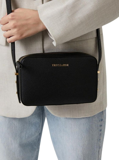 Trussardi Women's Black Cross Body Bag |Trussardi in Lebanon