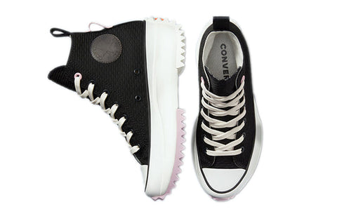 Converse Unisex Black & White Run Star Hike High Sneakers | Converse In Lebanon