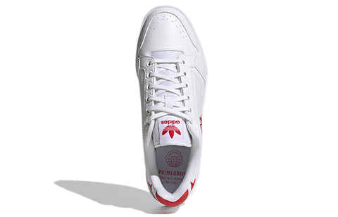 Adidas Men's White & Red NY 90 Sneakers | Adidas In Lebanon
