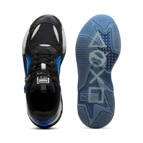 Puma Men's Black & Blue X PlayStation Sneakers | Puma In Lebanon