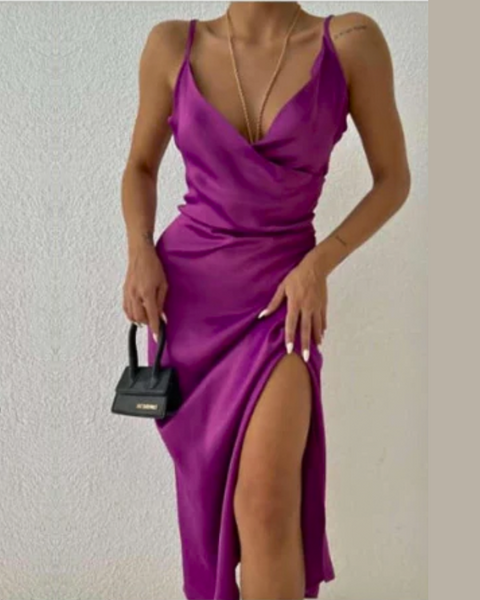 Sobe Women's Purple Dress S2Y2106(yz84) shr