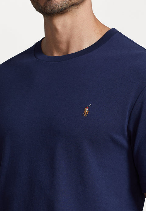 Polo Ralph Lauren Men's Navy Big & Tall Crew Neck T-Shirt | Polo Ralph Lauren In Lebanon
