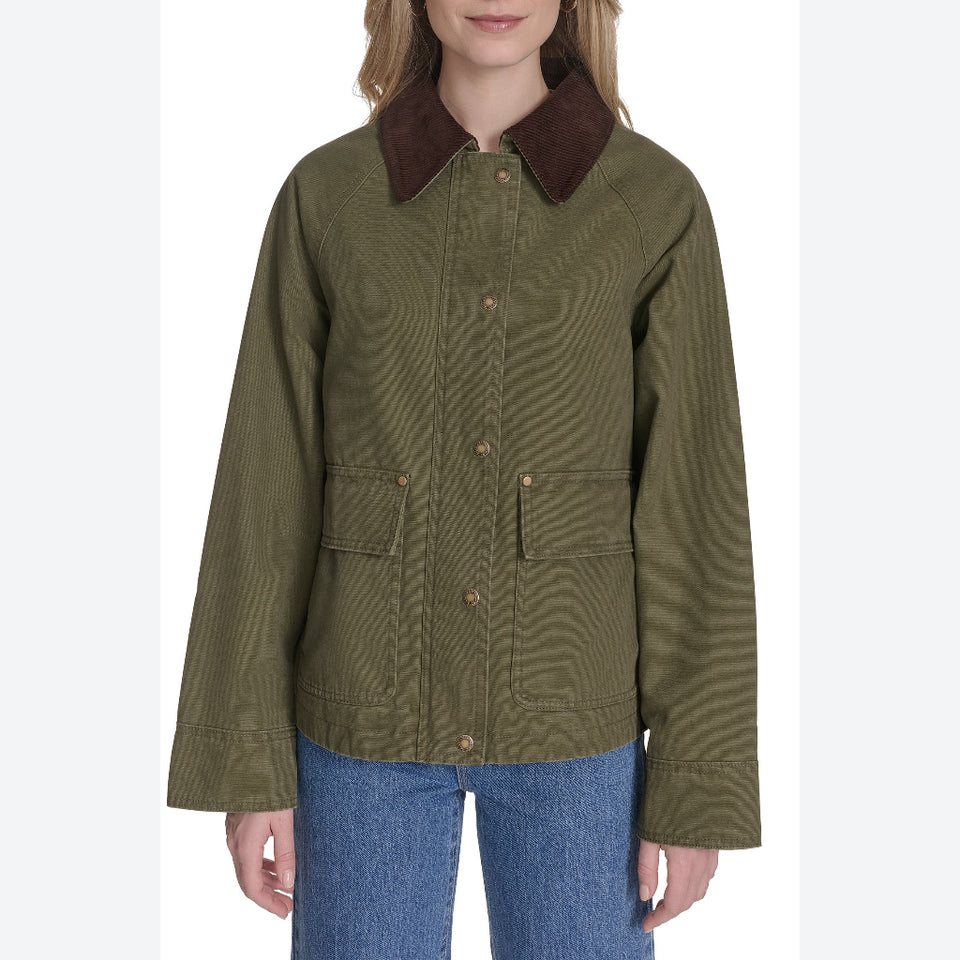 Levi's Women's Olive GreenCanvas Jacket