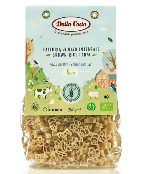Dalla Costa Gluten Free Organic Brown Rice Farm Pasta 250g| Dalla Costa In Lebanon