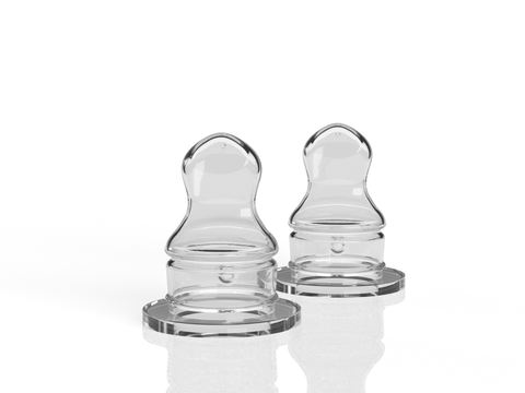 Bebedou Orthodontic Silicone Teat x2 (M) 3m+ (BBD2142) | Bebedou In Lebanon