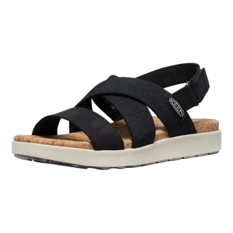Keen Women's Black Elle Criss Cross Sandal | Keen In Lebanon