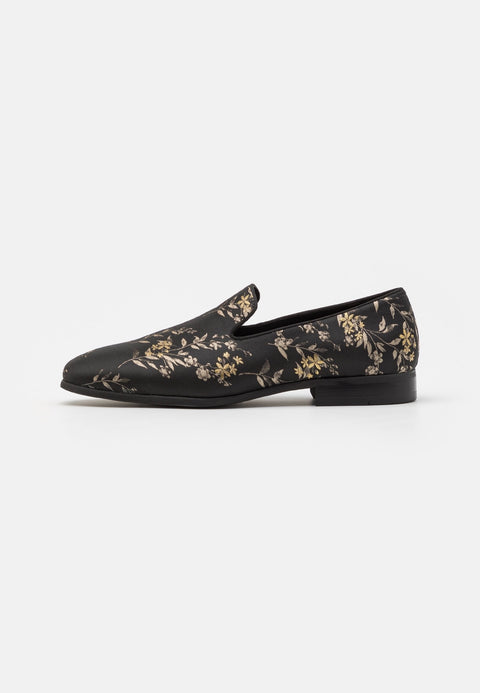 Steve Madden Men's Black  & Gold Fabric Basell Casual Shoes | Steve Madden In Lebanon