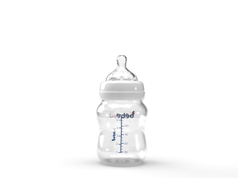 Bebedou Wide Neck Feeding Bottle 150ml 0m+  (BBD1121) | Bebedou In Lebanon