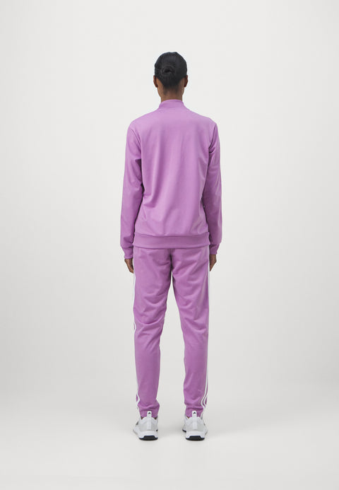 Adidas Women's Lilac Essential 3 Stripes Fleece Sweatpants |Adidas In Lebanon