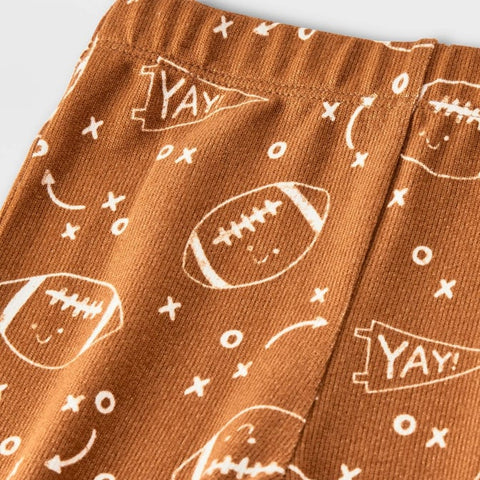 Cat & Jack Baby Boy's Brown Printed Sweatpants | Cat & Jack In Lebanon
