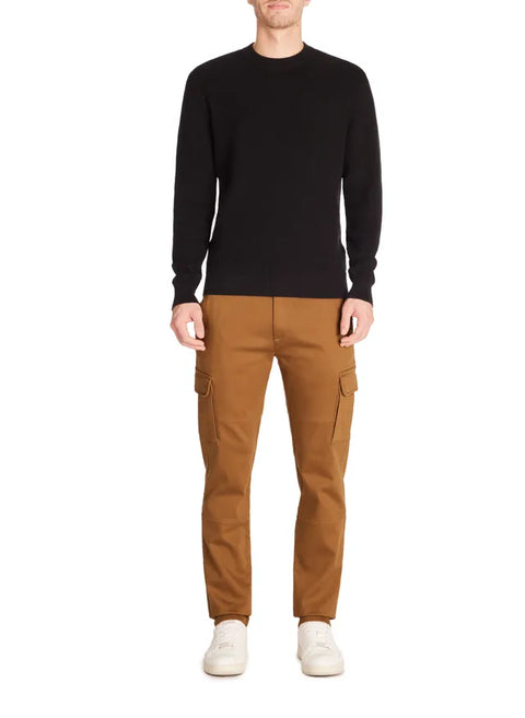 Celio Men's Black Crew Neck Lenzo Sweaters | Celio In Lebanon